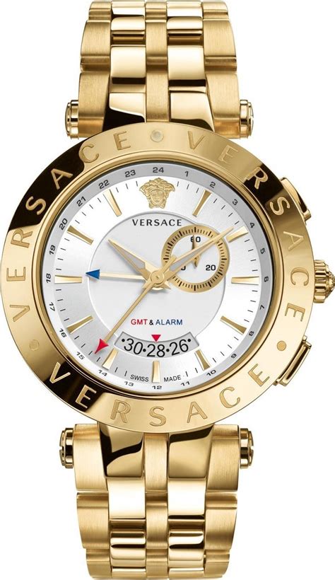 versace v race manual|Versace gmt alarm.